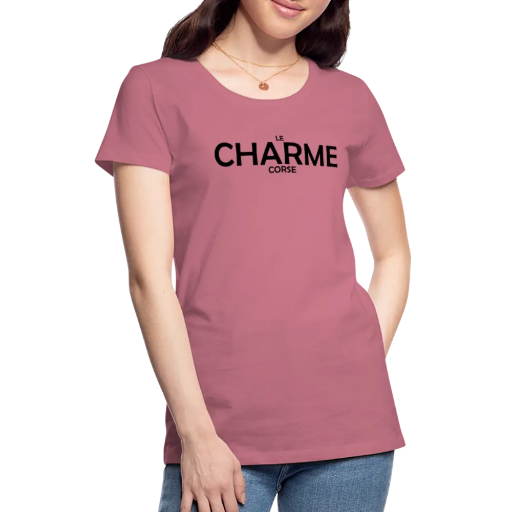 T-shirt Premium Femme Le Charme Corse