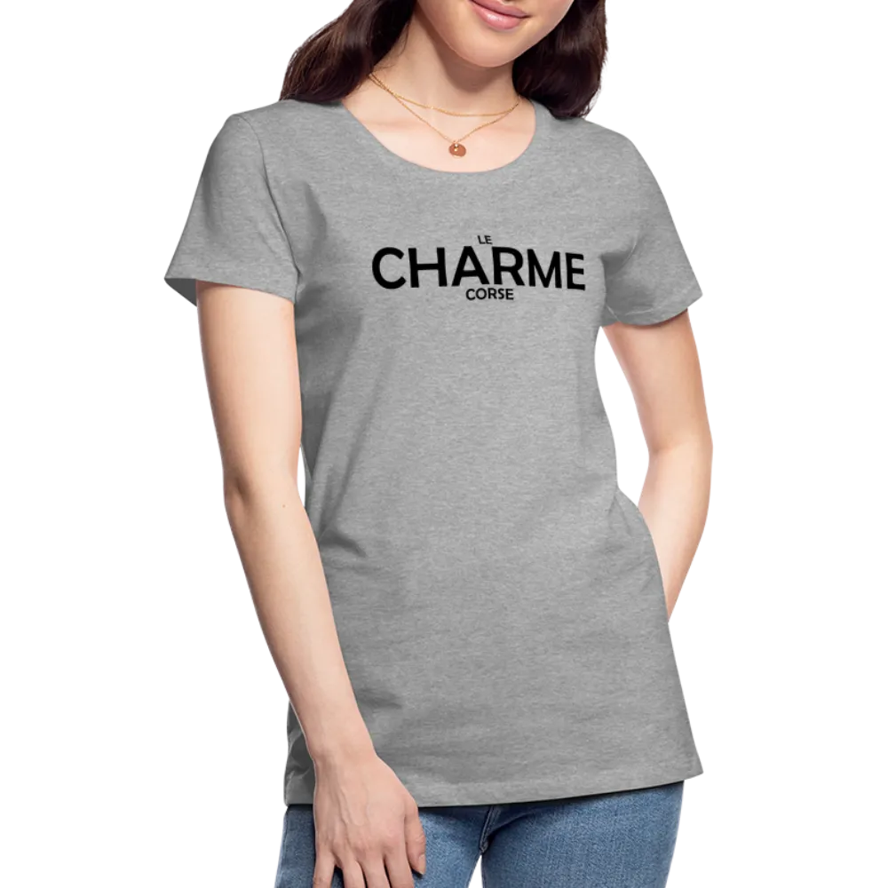 T-shirt Premium Femme Le Charme Corse