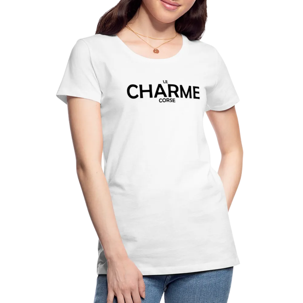 T-shirt Premium Femme Le Charme Corse