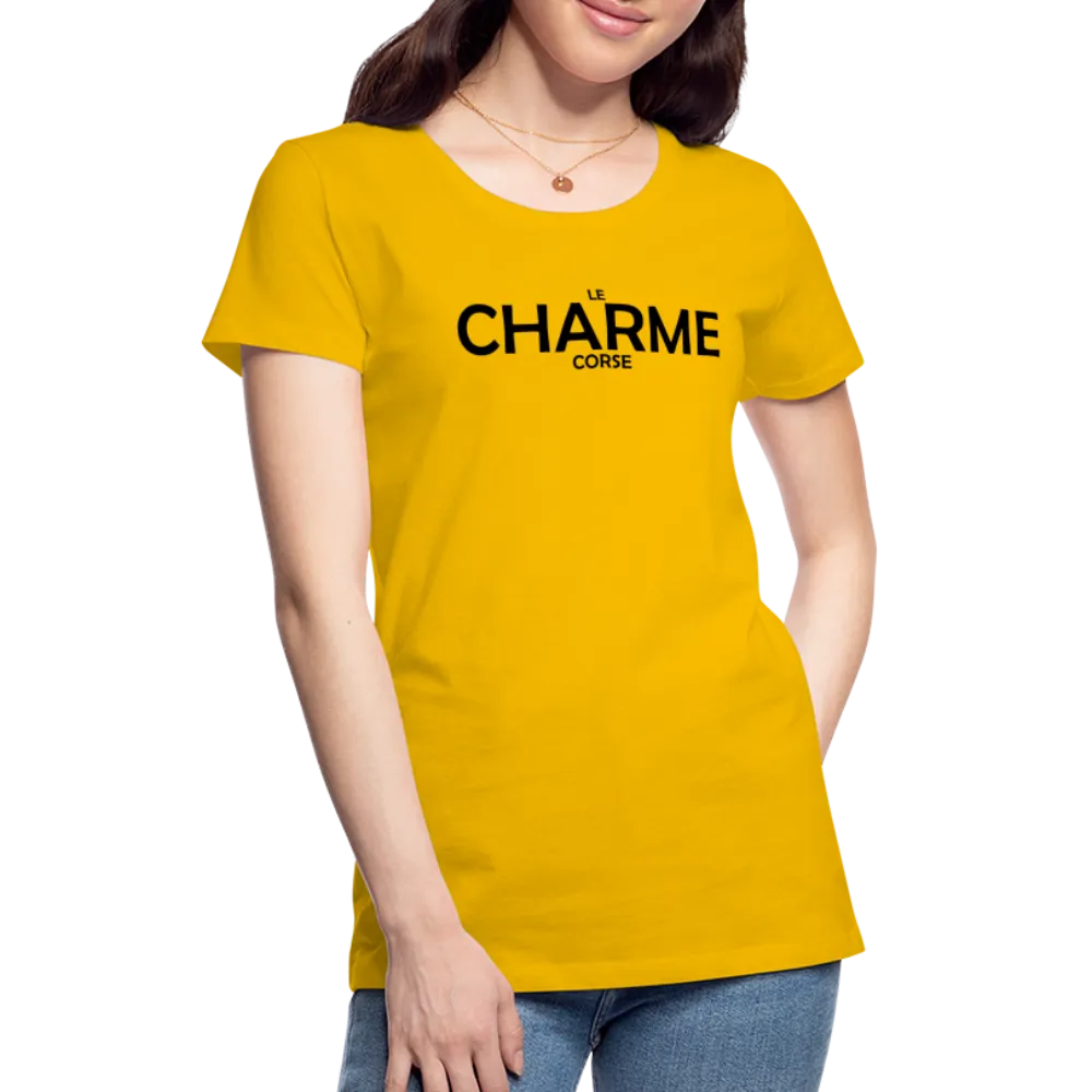 T-shirt Premium Femme Le Charme Corse