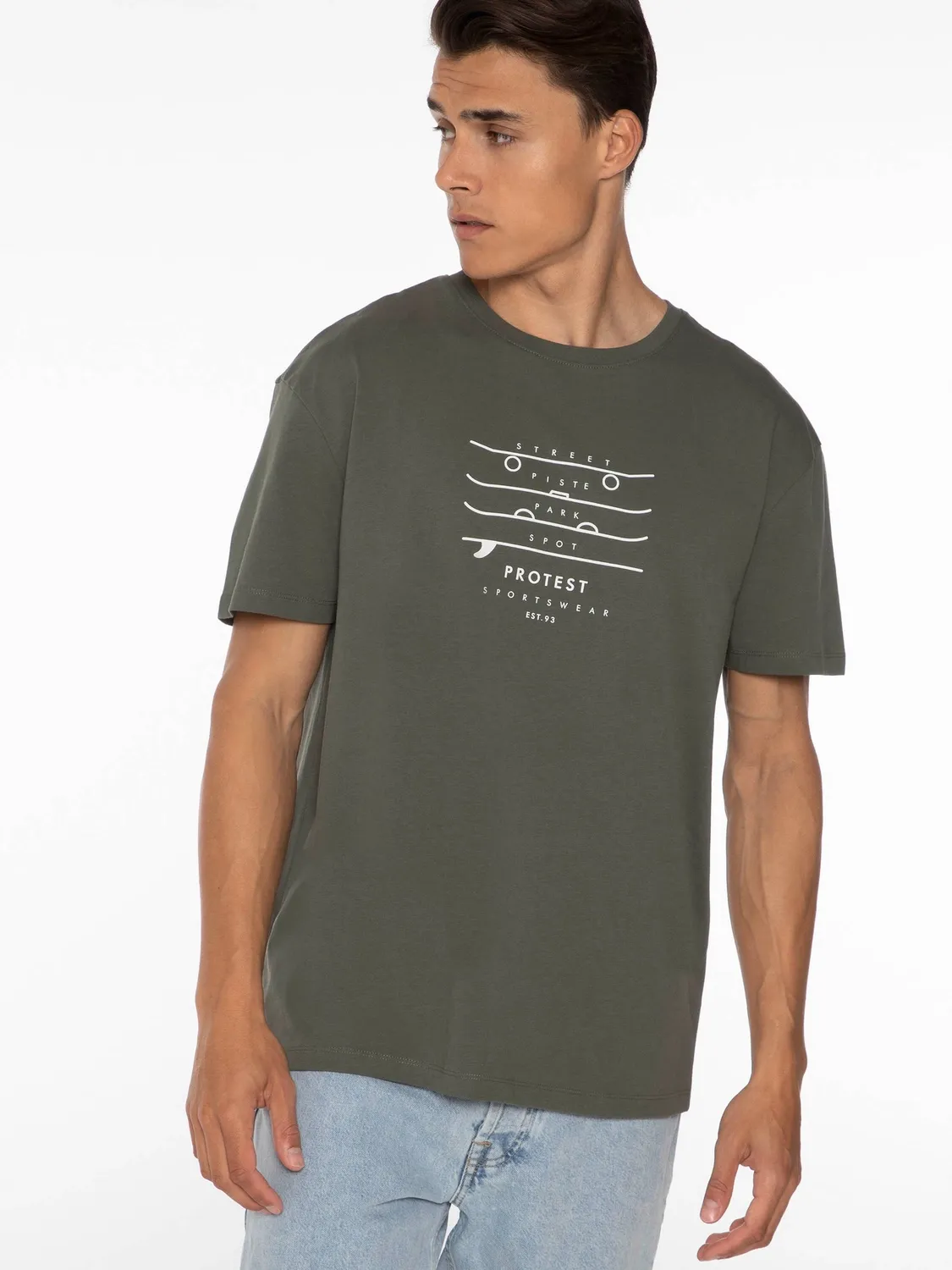 T-Shirt Protest Hommes Curly Thyme