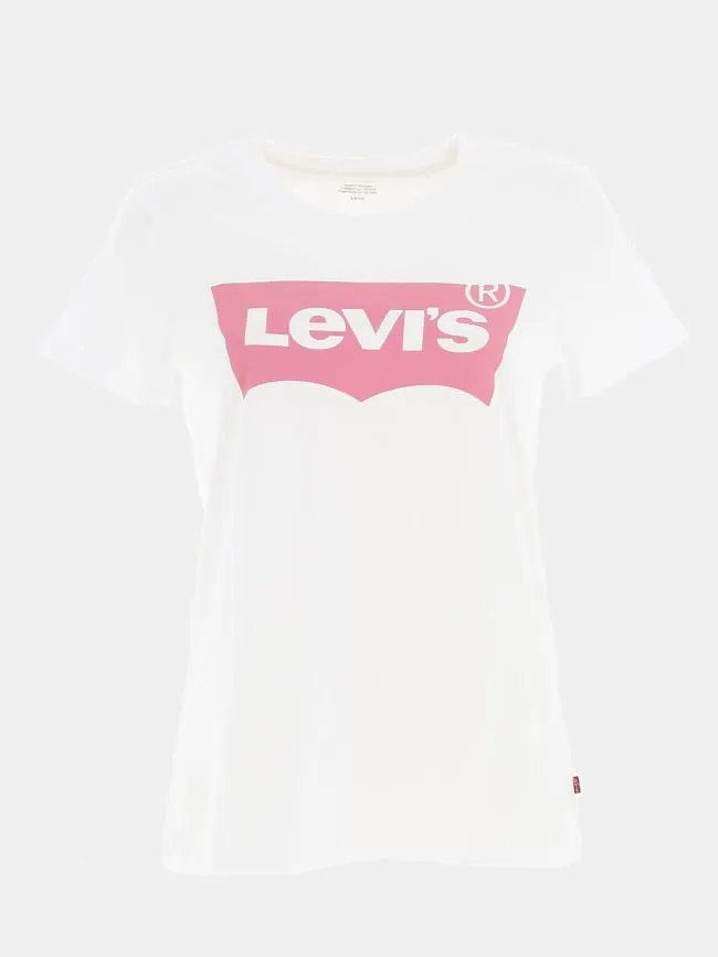 T-shirt the perfect tee blanc femme - Levi's | wimod