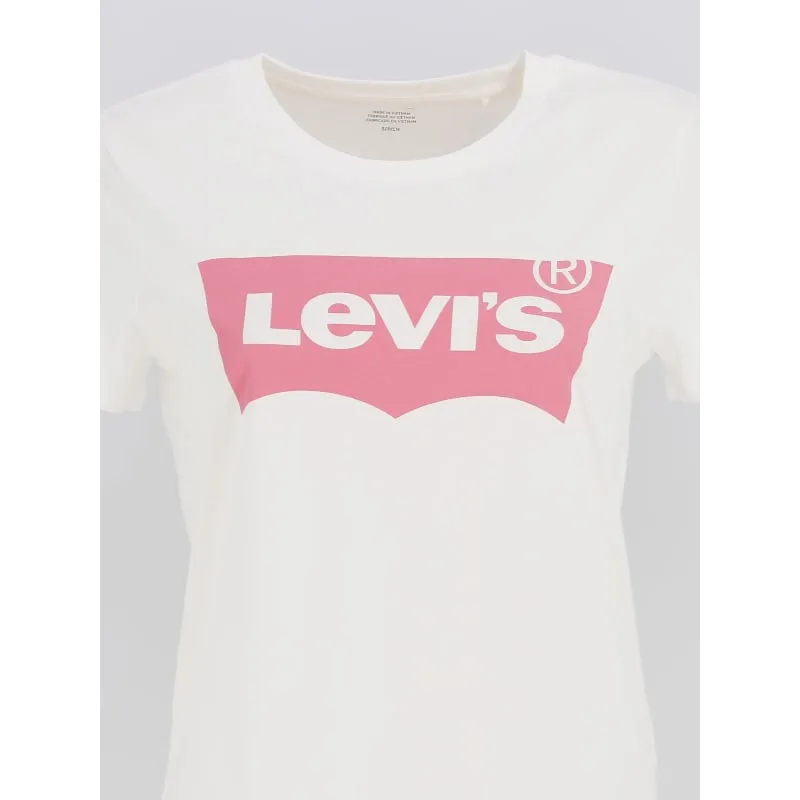 T-shirt the perfect tee blanc femme - Levi's | wimod