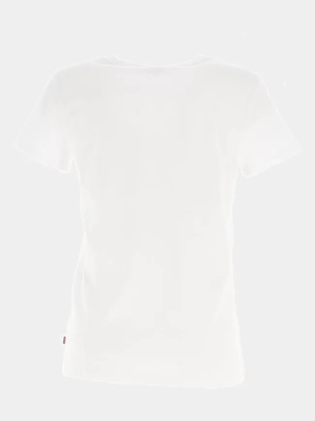 T-shirt the perfect tee blanc femme - Levi's | wimod