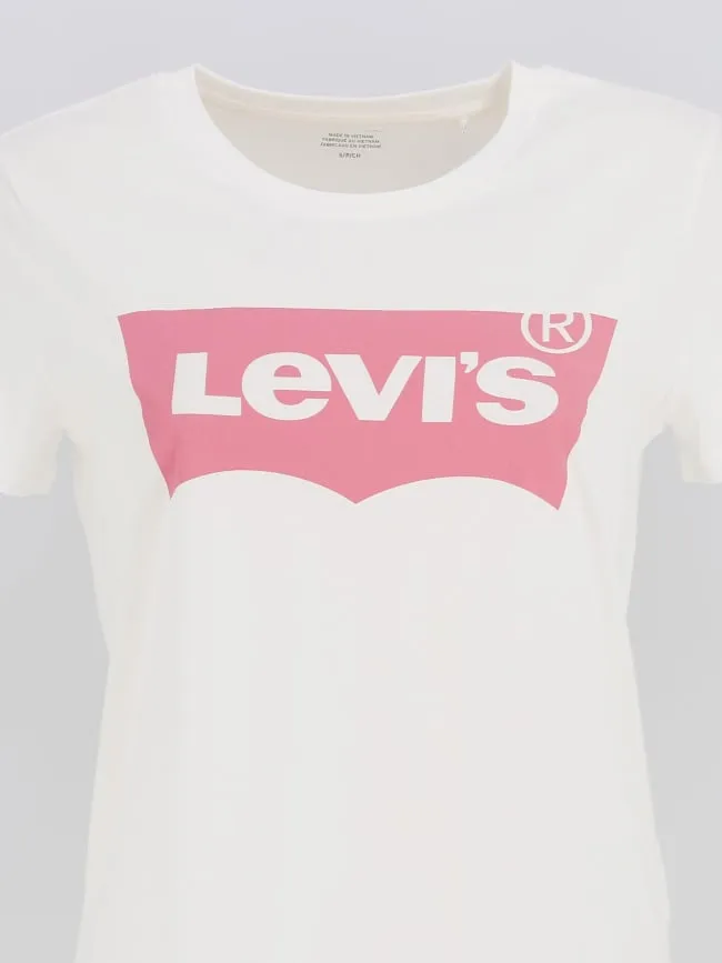 T-shirt the perfect tee blanc femme - Levi's | wimod