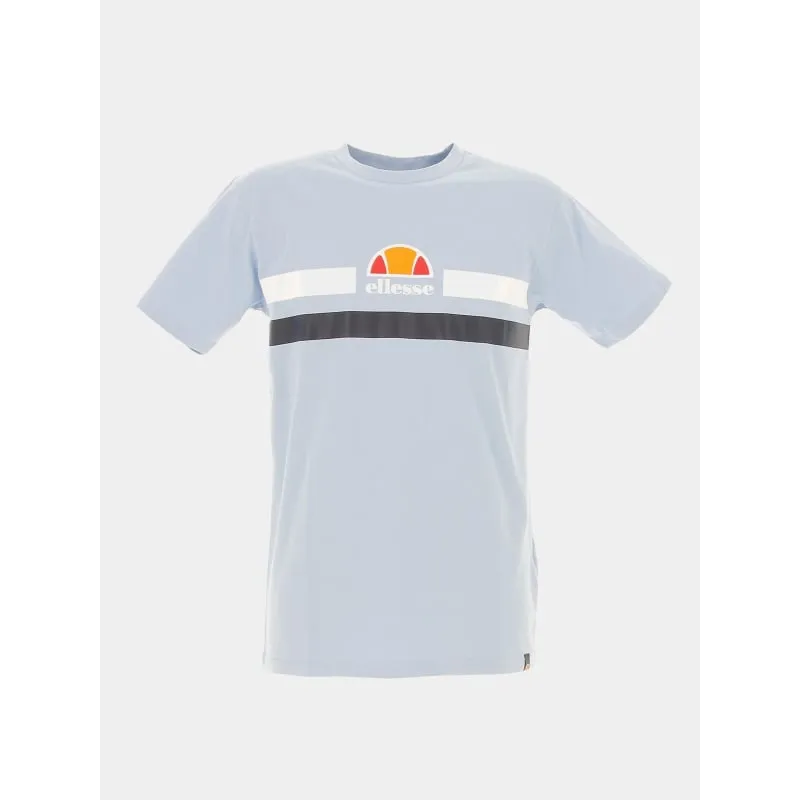 T-shirt uni logo chiné gris homme - Lacoste | wimod