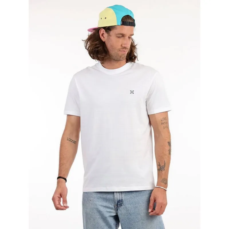 T-shirt uni tebaz blanc homme - Oxbow | wimod