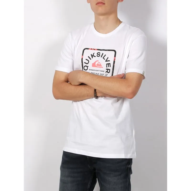 T-shirt uni tebaz blanc homme - Oxbow | wimod