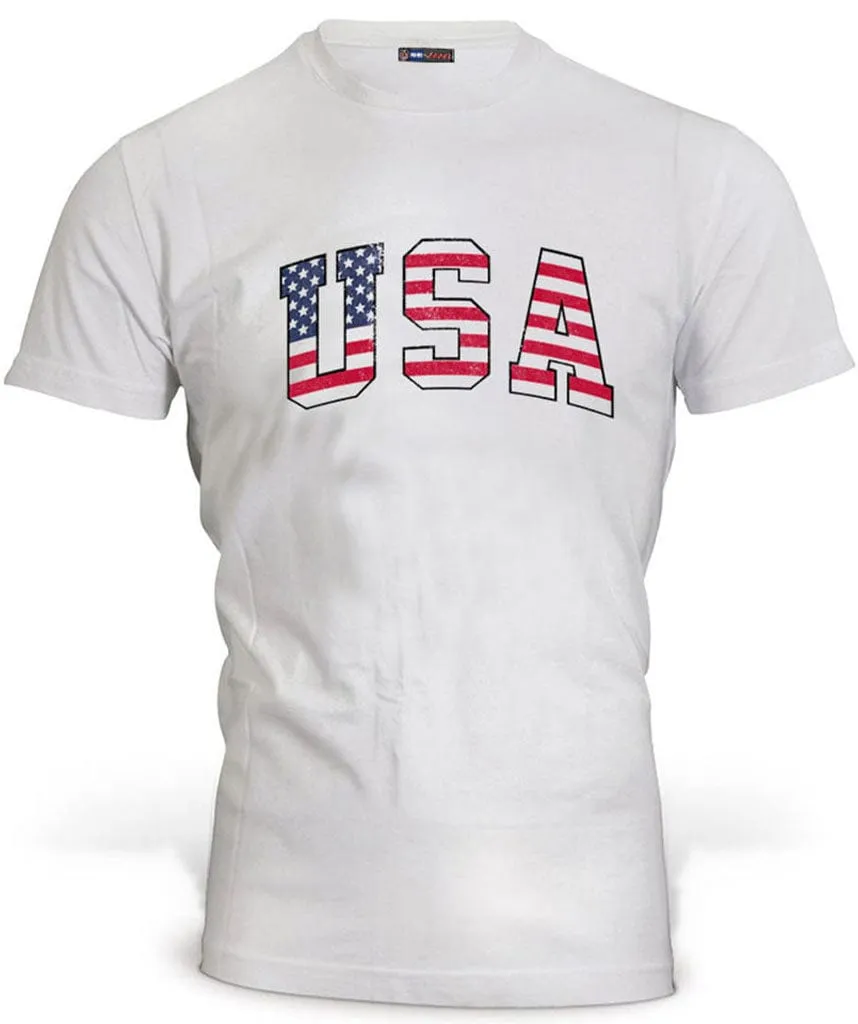 T-Shirt USA Homme