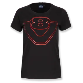 T-shirt V8 pour femme