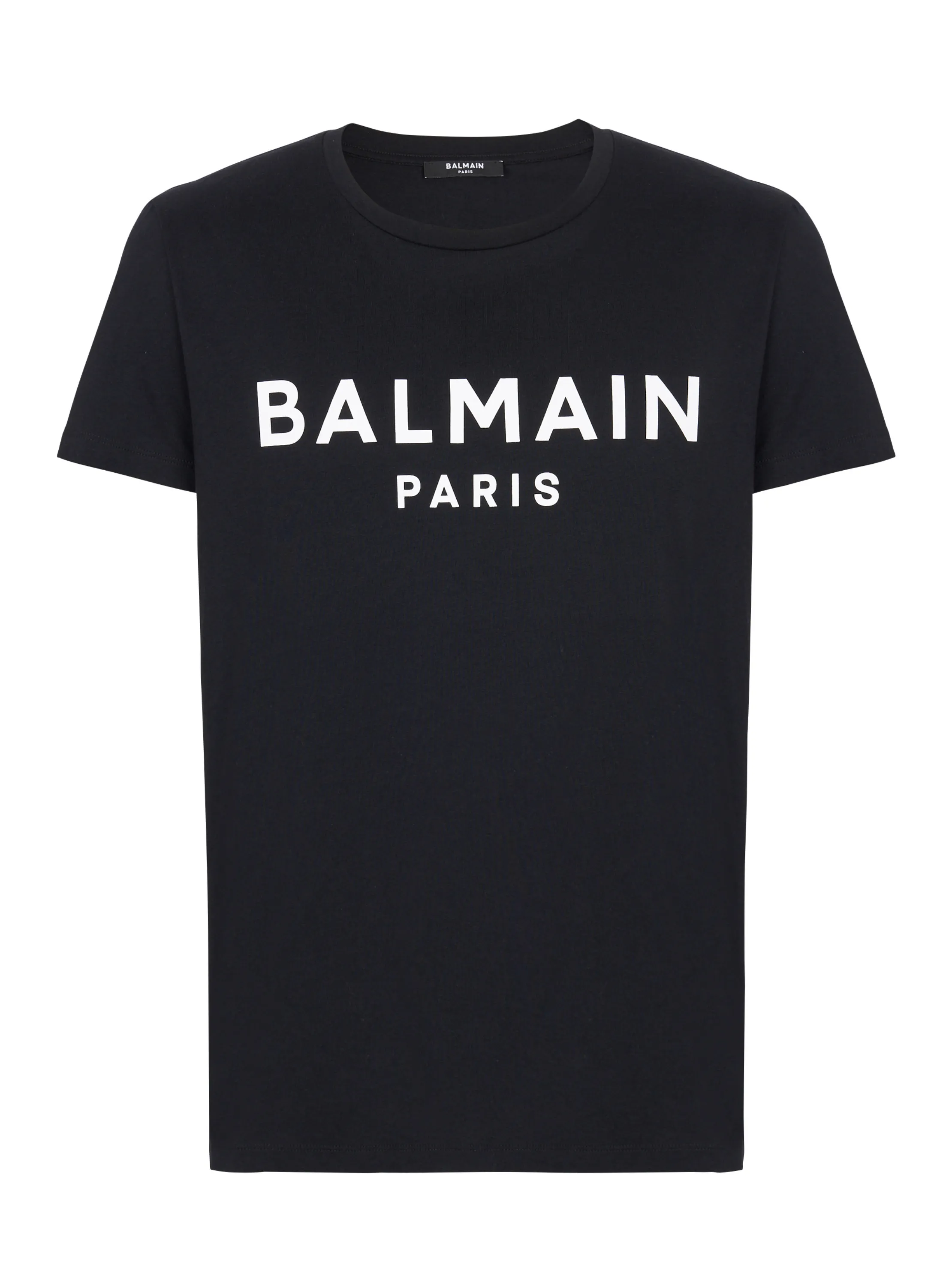 T-SHIRT à MANCHES COURTES IMPRIMé BALMAIN PARIS - BALMAIN pour HOMME | Printemps