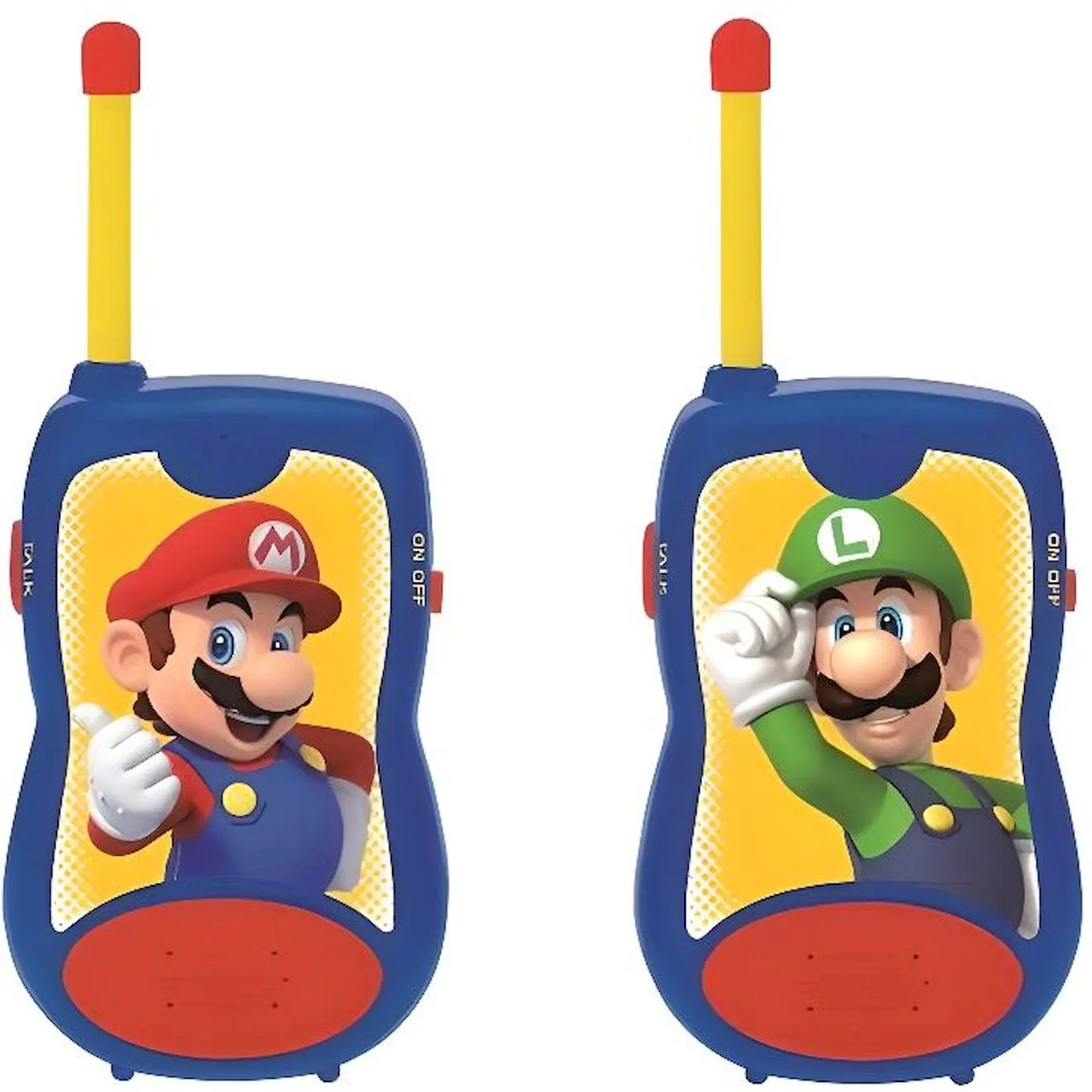 Talkies-Walkies Super Mario portée 120m - LEXIBOOK rouge - Lexibook