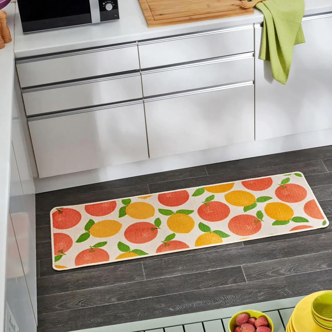 Tapis de cuisine CLEMCLEM Orange | 3 Suisses