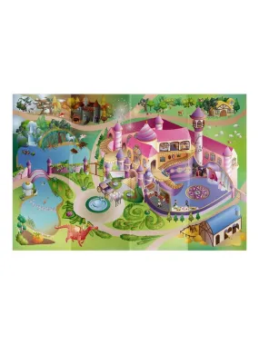 Tapis salon 100x140 cm NAPPE PRINCESS A - Multicolore