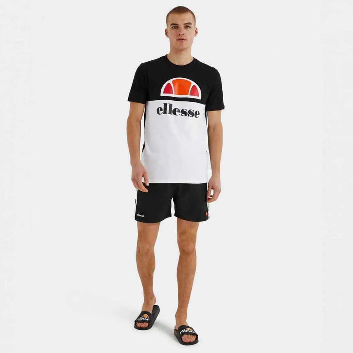 Tee-shirt ARBATAX kaki en coton Ellesse prêt-à-porter - T-shirt / Polo Homme sur MenCorner