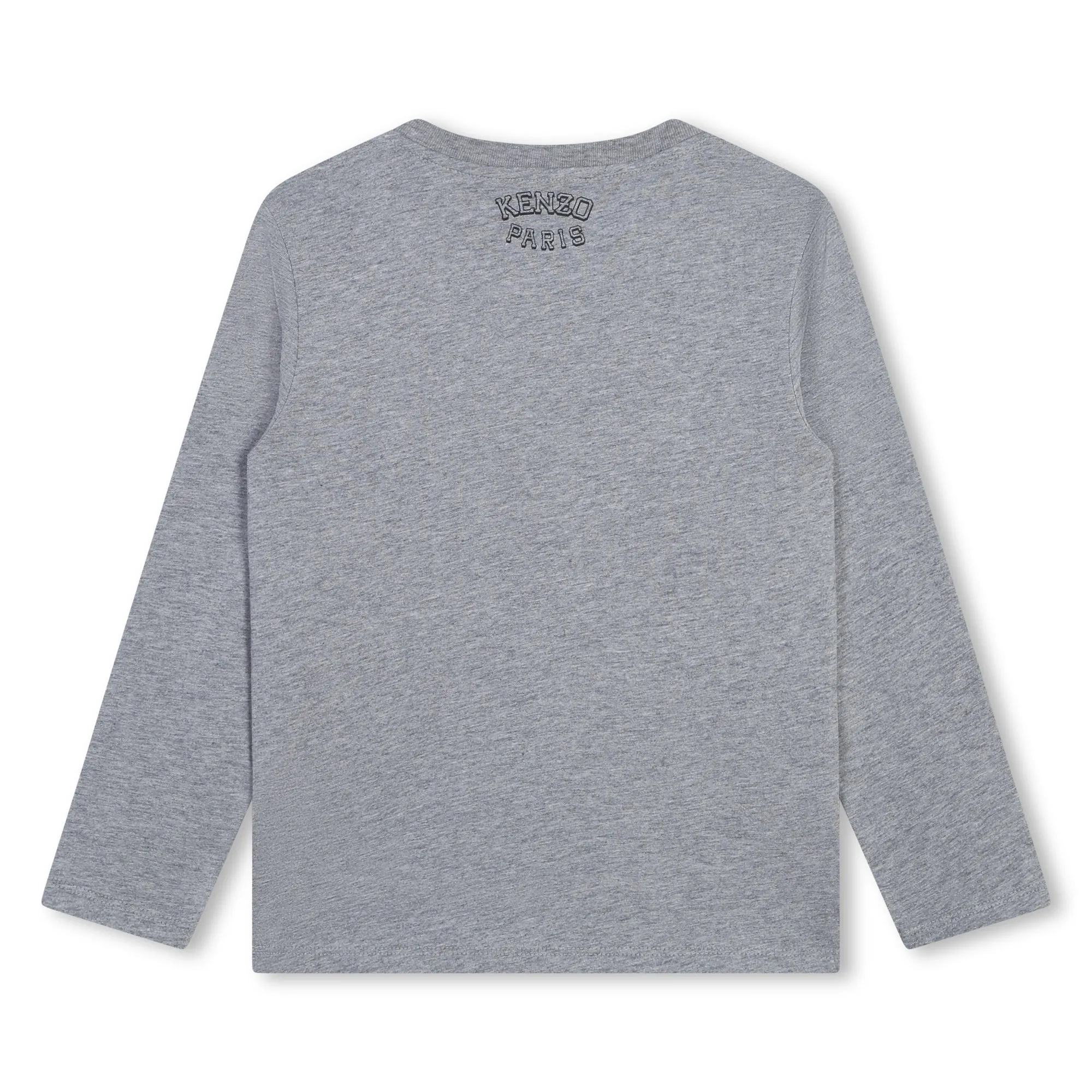 Tee-Shirt manches longues gris garon Kenzo H24