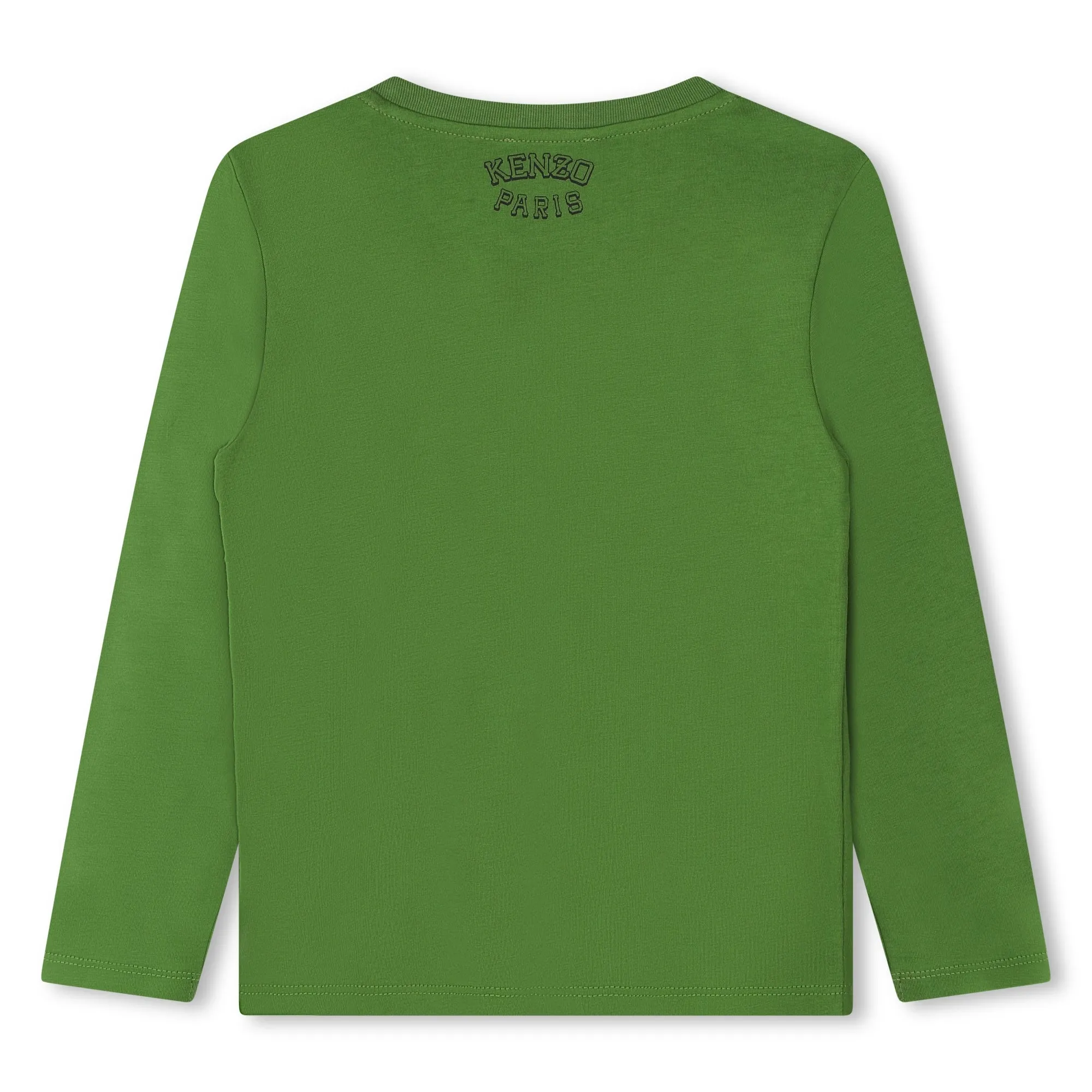 Tee-Shirt manches longues vert garon Kenzo H24