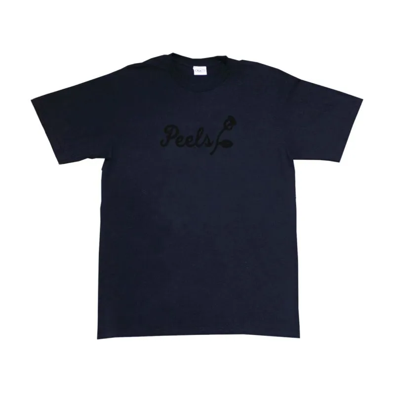 Tee Shirt Peels Rose Logo Tee Black