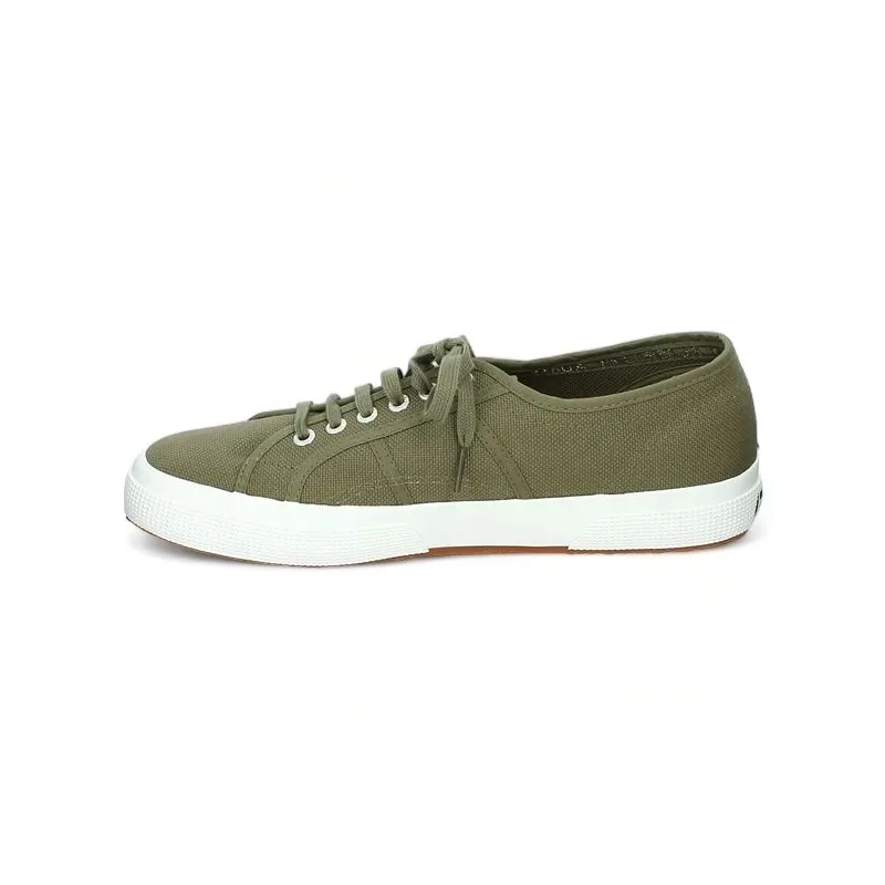 Tennis Toile Kaki Femme grande taille - Superga 2750