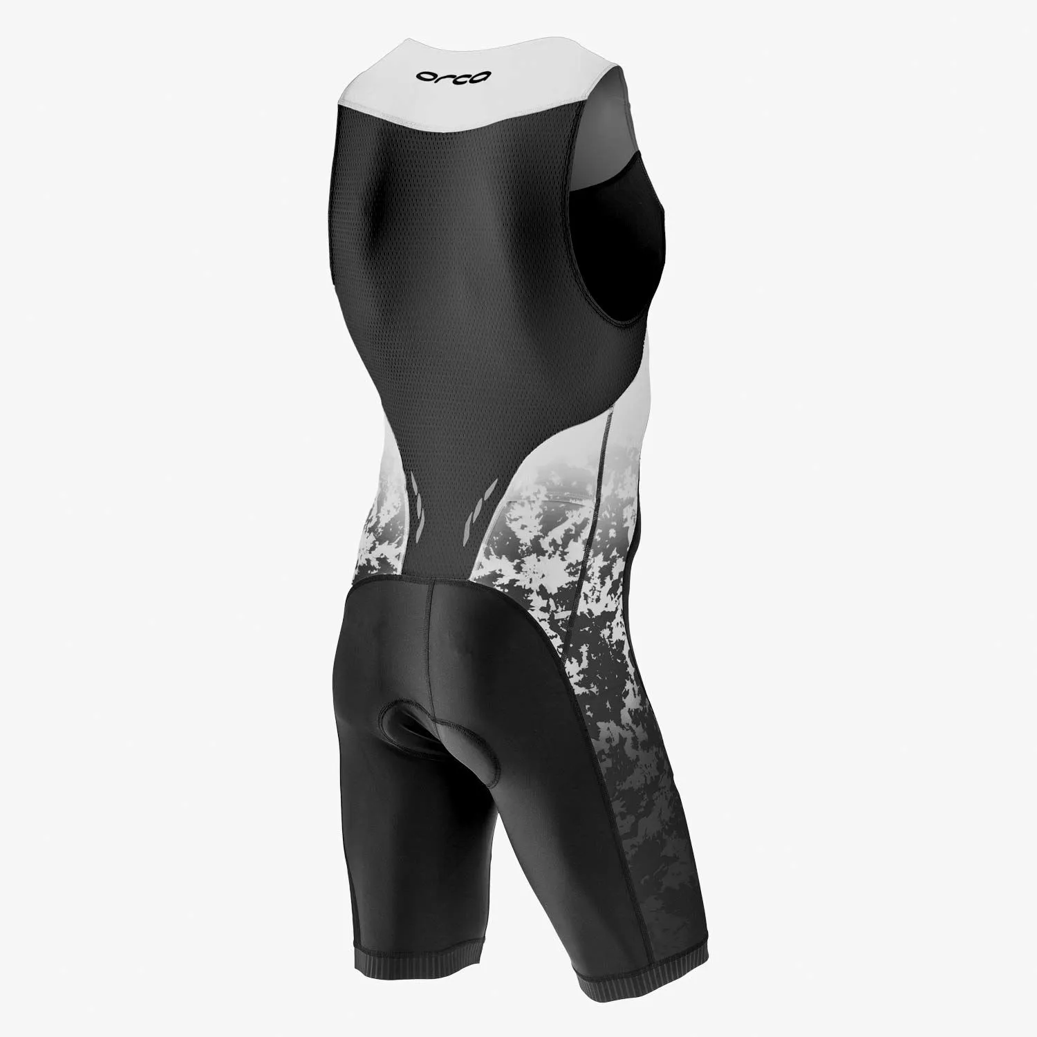 Textile Triathlon Orca | Combinaison Trifonction sans manches Core Racesuit Noir / Blanc Pour Homme | ORCHVC