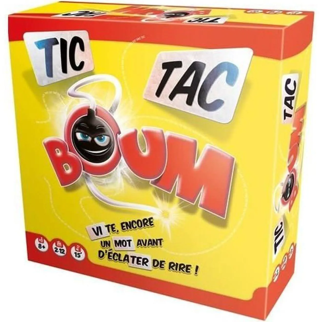 Tic Tac Boum Eco Pack  - Asmodee - Jeu de société jaune - Asmodee