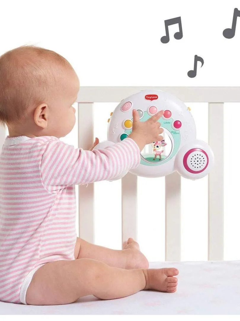 TINY LOVE Mobile Musical Soothe ’n Groove Princess, 18 Mélodies, dès la Naissance - Multicolore