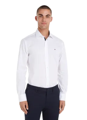 TOMMY HILFIGER  Chemise en coton  - Blanc