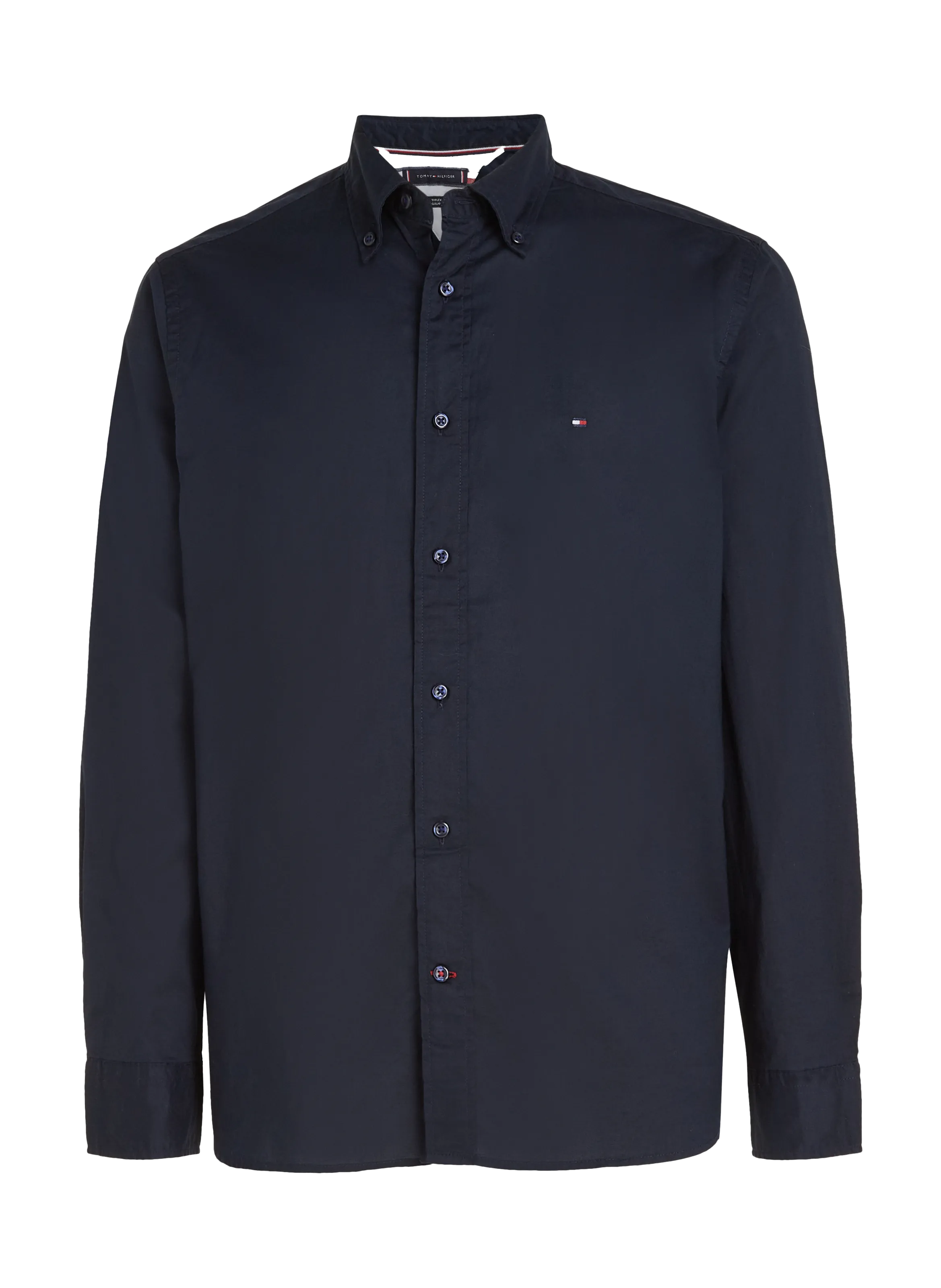 TOMMY HILFIGER  Chemise en coton organique - Bleu