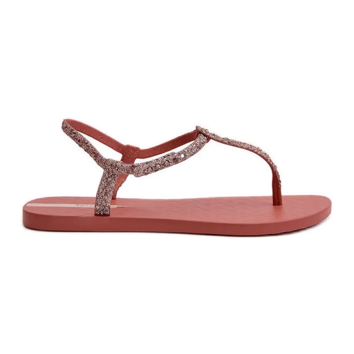 Tongs pour femmes avec paillettes 26914 Ipanema Class Brilha Fem Corail rose