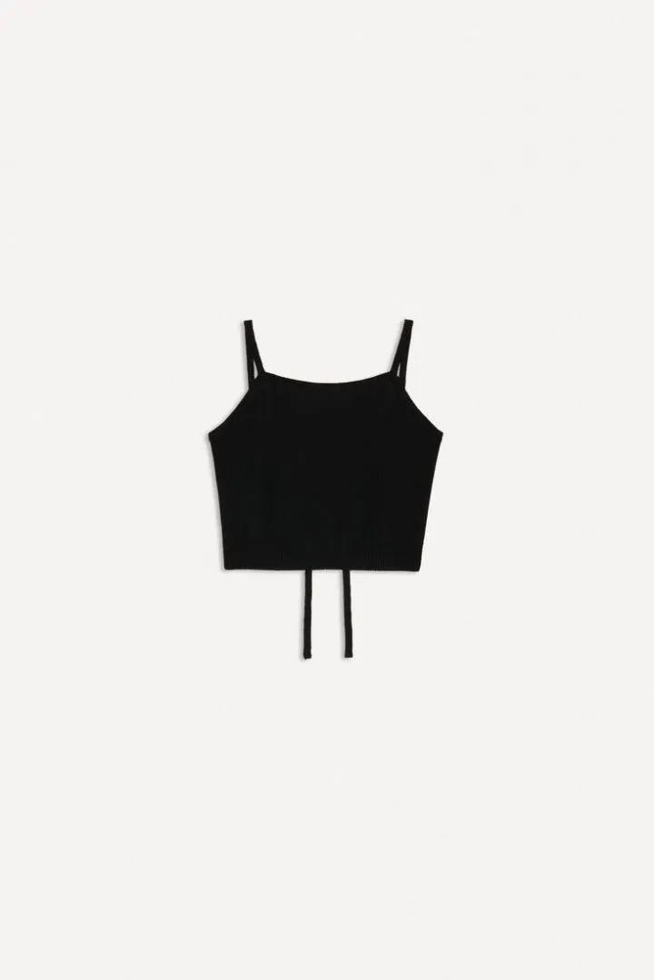 TOPS & CHEMISES ba&sh Femme | AIDAN. Noir