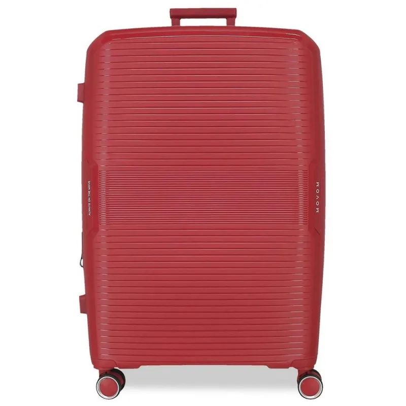 Valise soute 68cm extensible "Inari" rouge | Planetebag.com