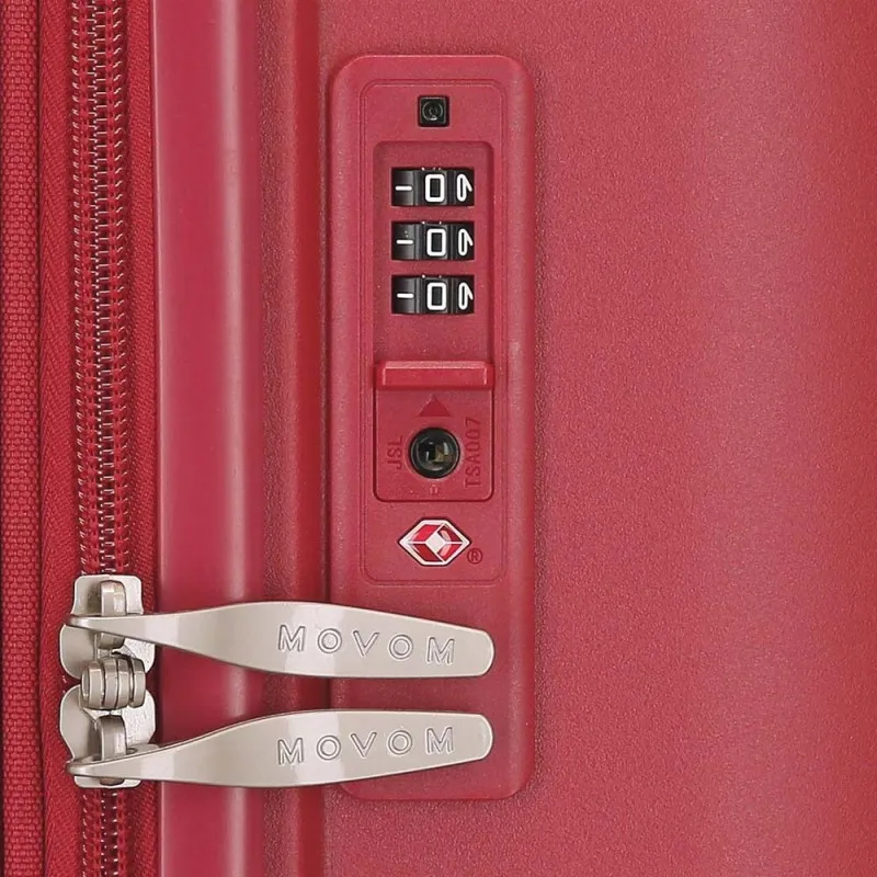 Valise soute 68cm extensible "Inari" rouge | Planetebag.com