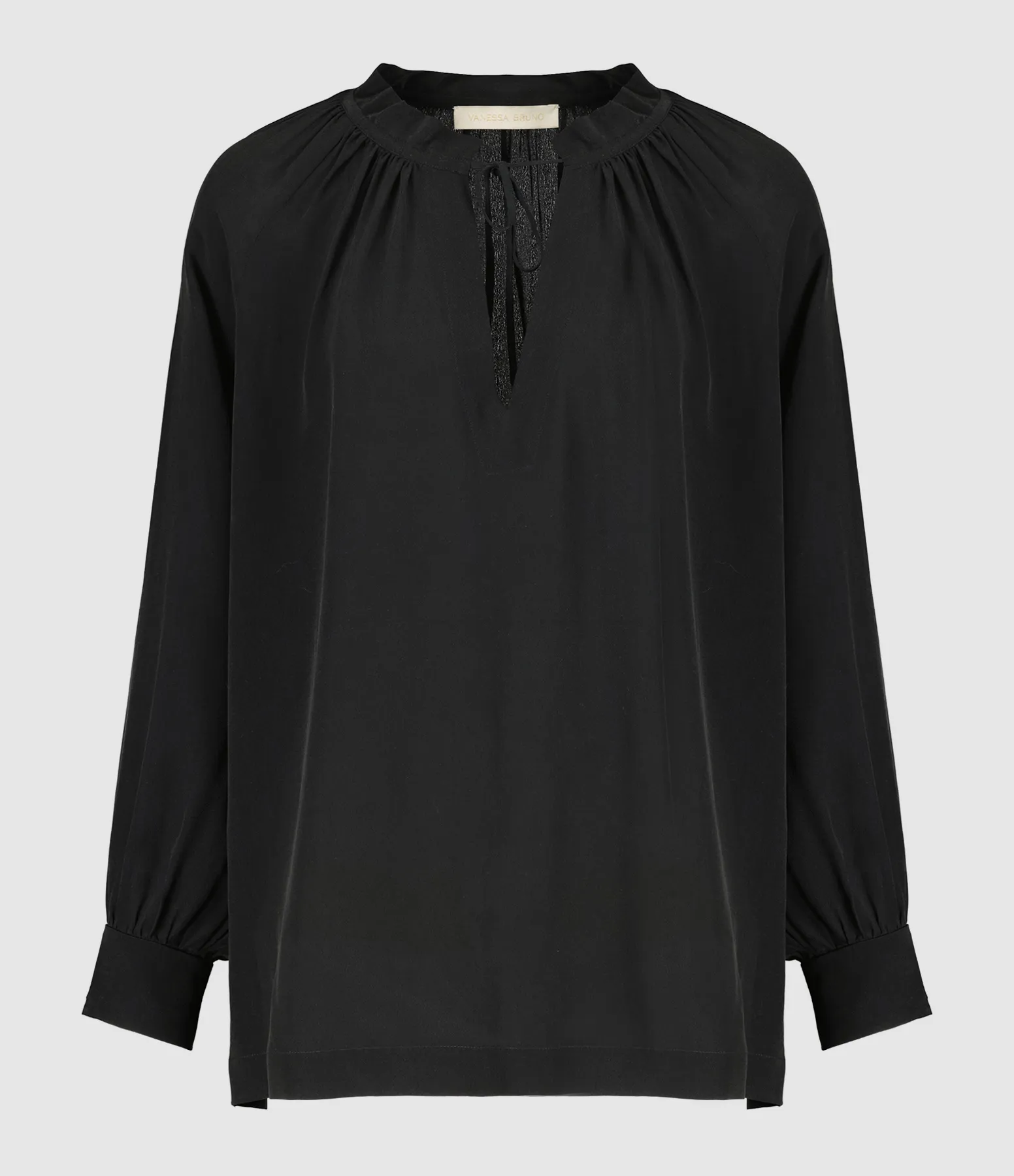 VANESSA BRUNO Partager  Blouse Anita Soie Noir  