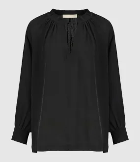 VANESSA BRUNO Partager  Blouse Anita Soie Noir  