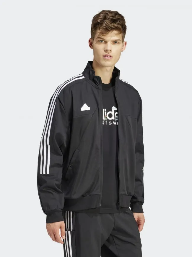 Veste 3 bandes tiro tt q1 noir homme - Adidas | wimod