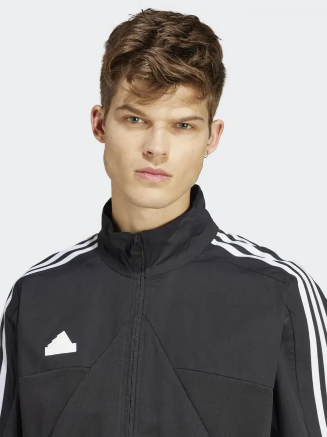 Veste 3 bandes tiro tt q1 noir homme - Adidas | wimod