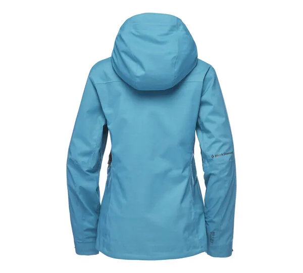 veste black diamond w boundary line mapp insulated aqua verde