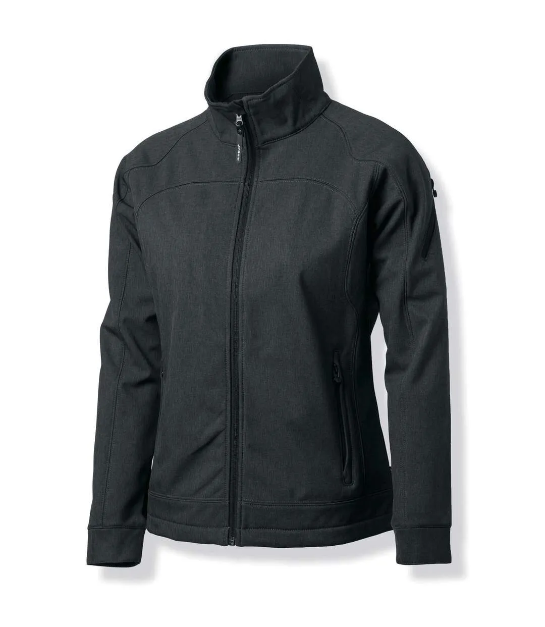 Veste blouson softshell - femme - NB30F - gris foncé mélange