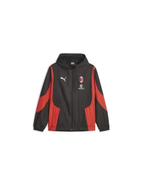 Veste by Football Puma Ac Milan Prematch Woven Homme Black