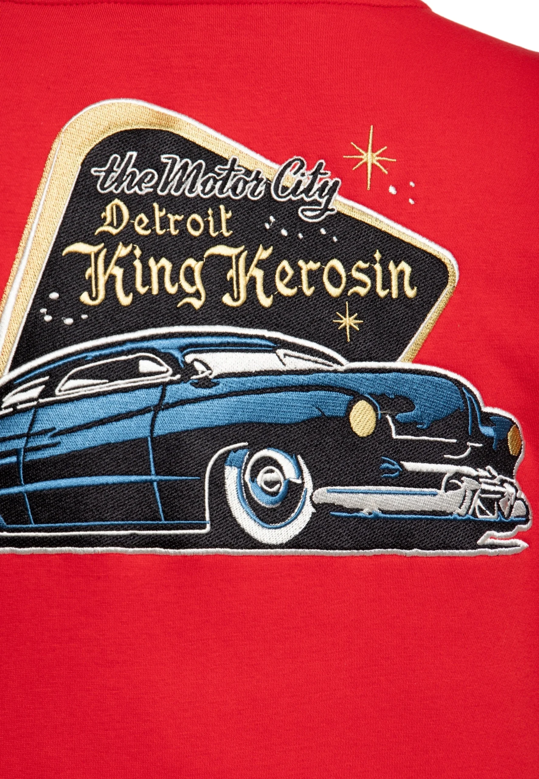 Veste collège Detroit Greaser – King Kerosin