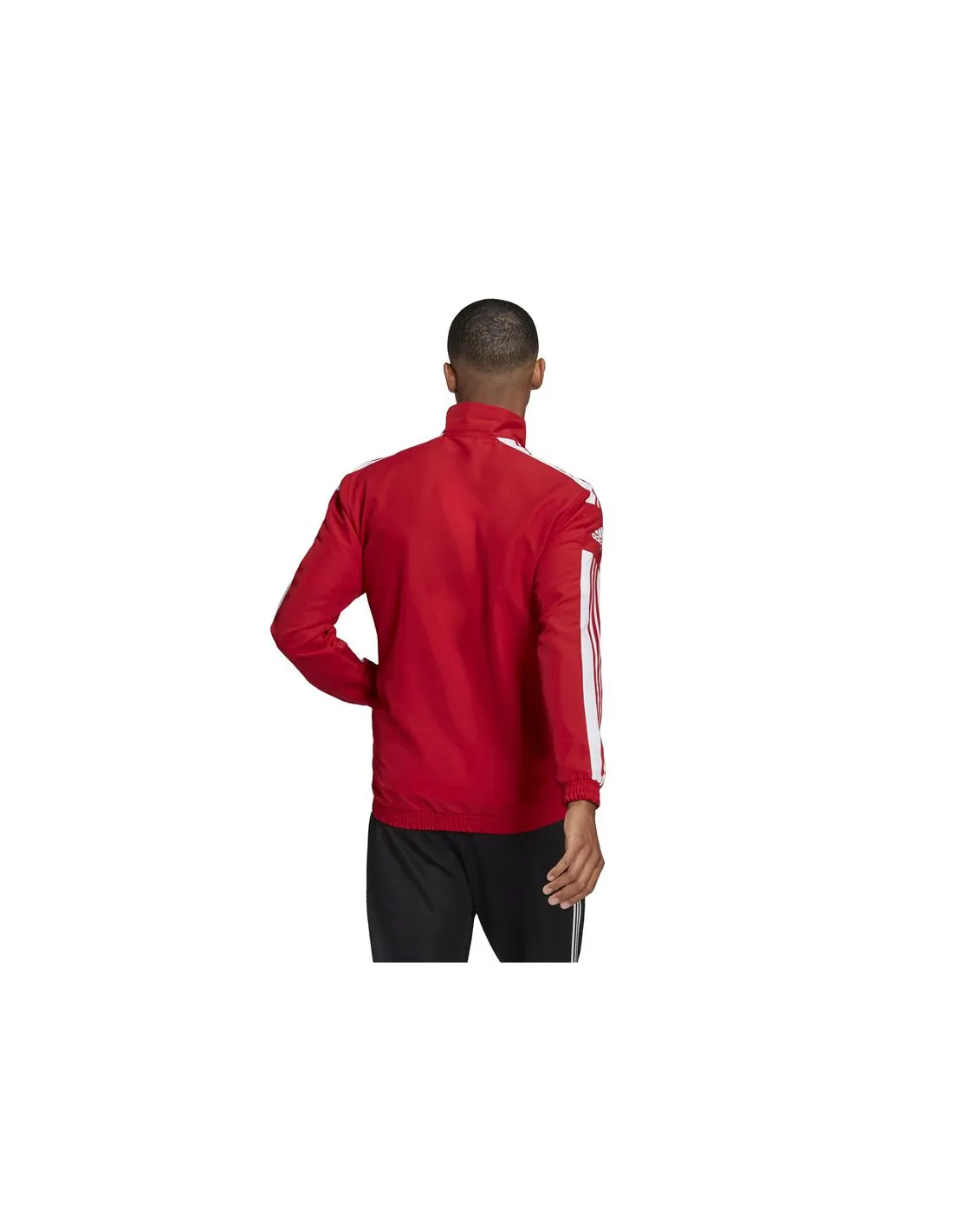 Veste de football adidas Présentation Squadra 21 M Rouge