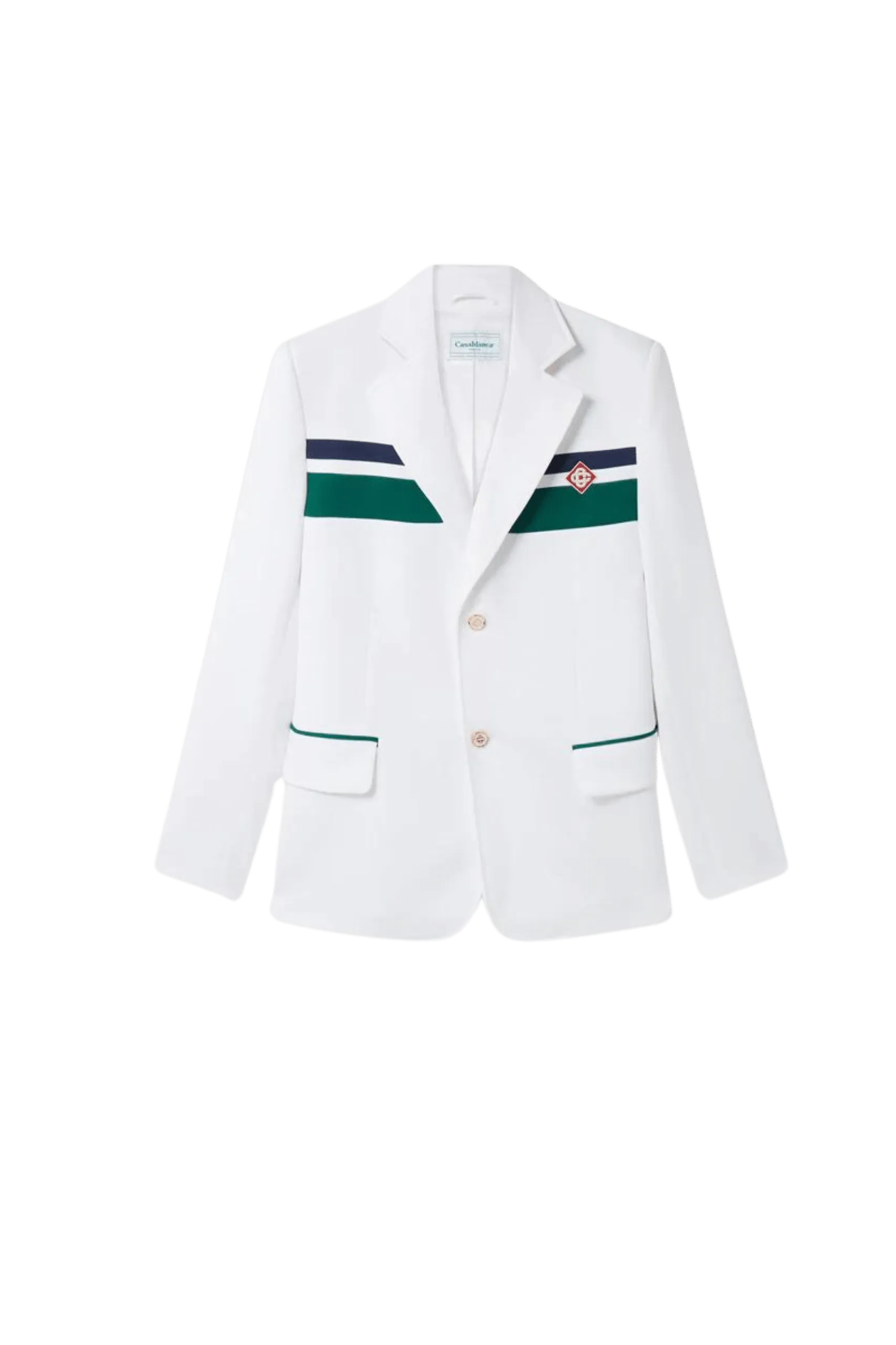 Veste de Sport Tricot Blanc