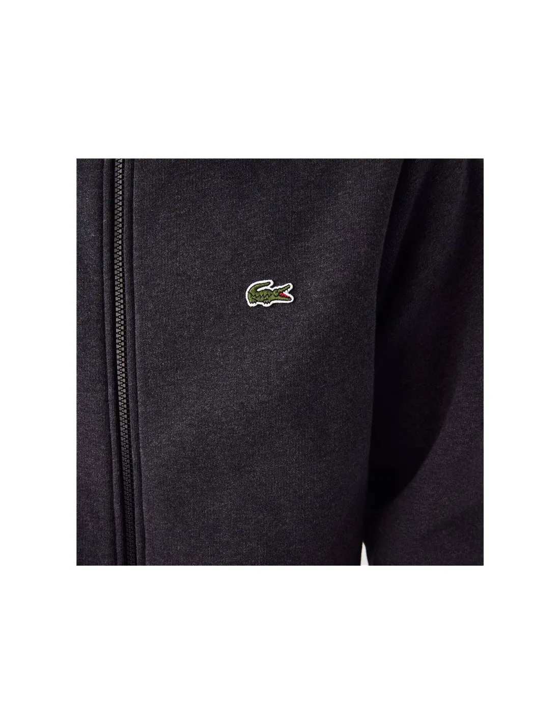 Veste Lacoste Regular Fit Fleece Men Grey