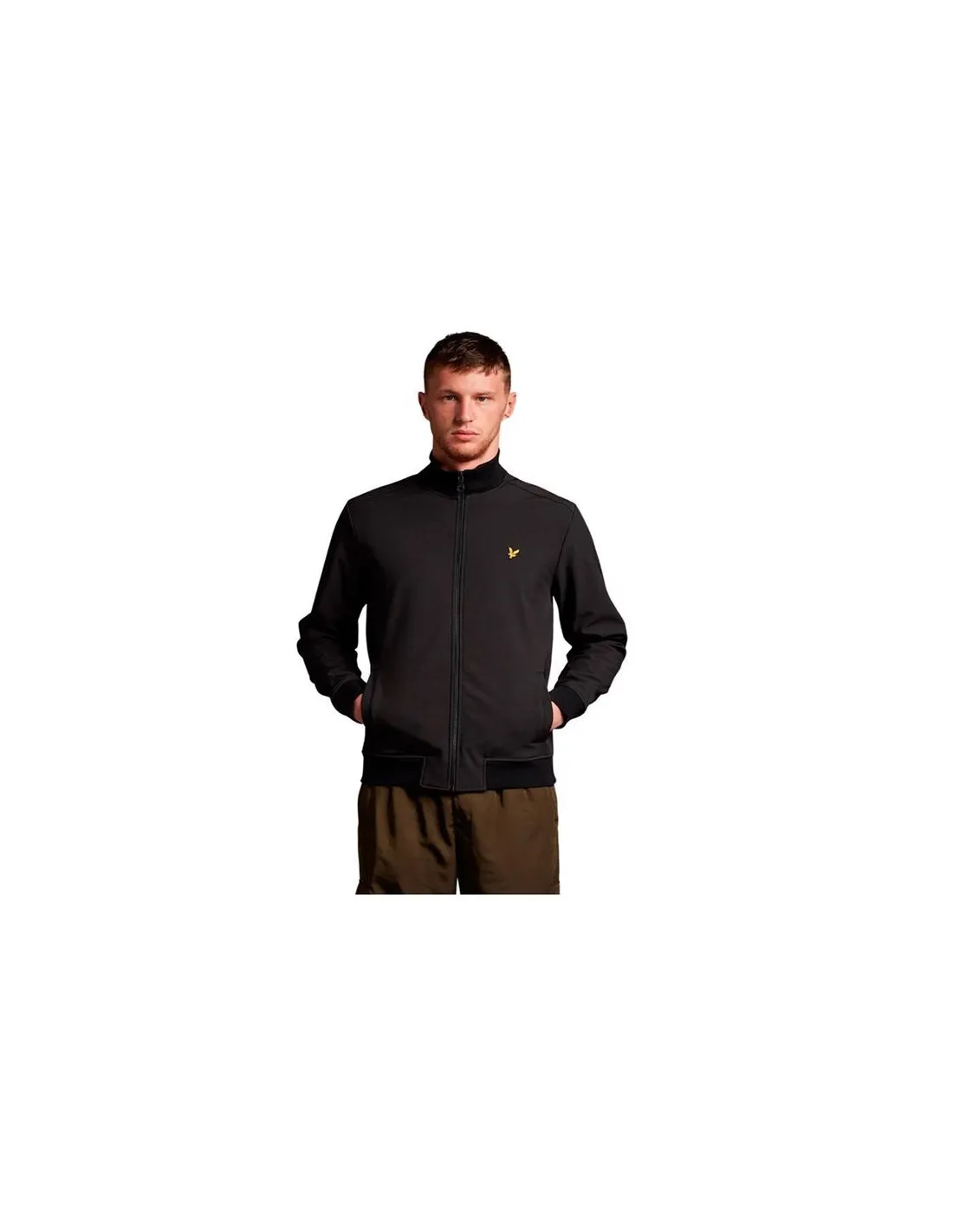 Veste Lyle & Scott Zip Through Funnel Neck Shoft Shell