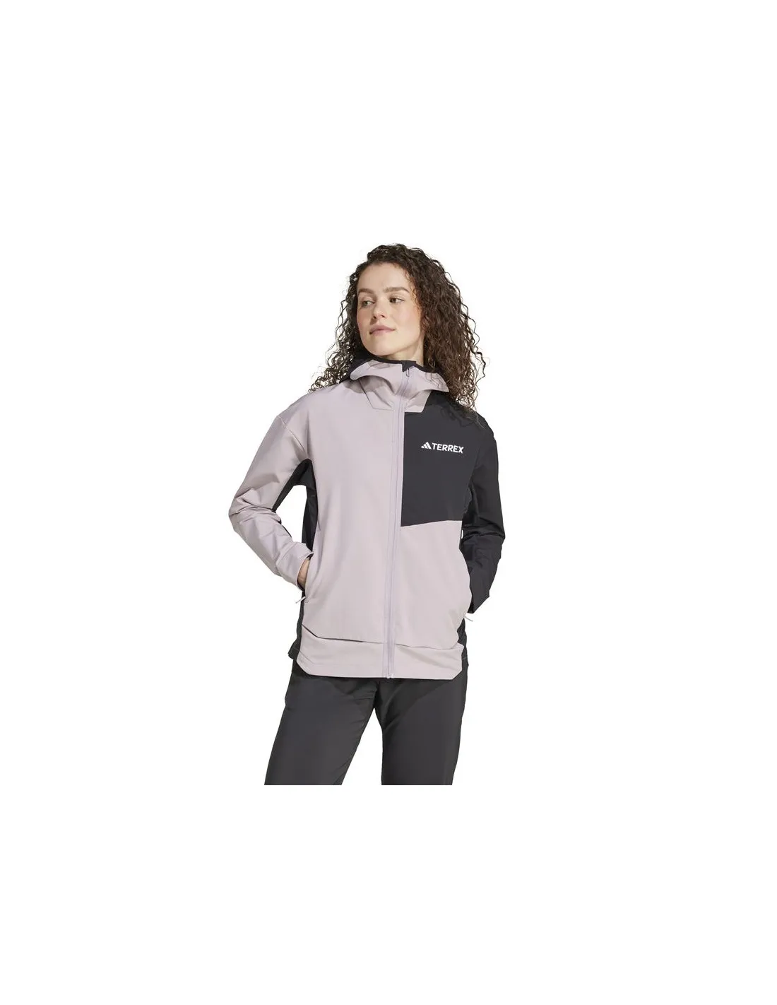 Veste Montagne adidas Femme by Terrex Multi Softshell Lila