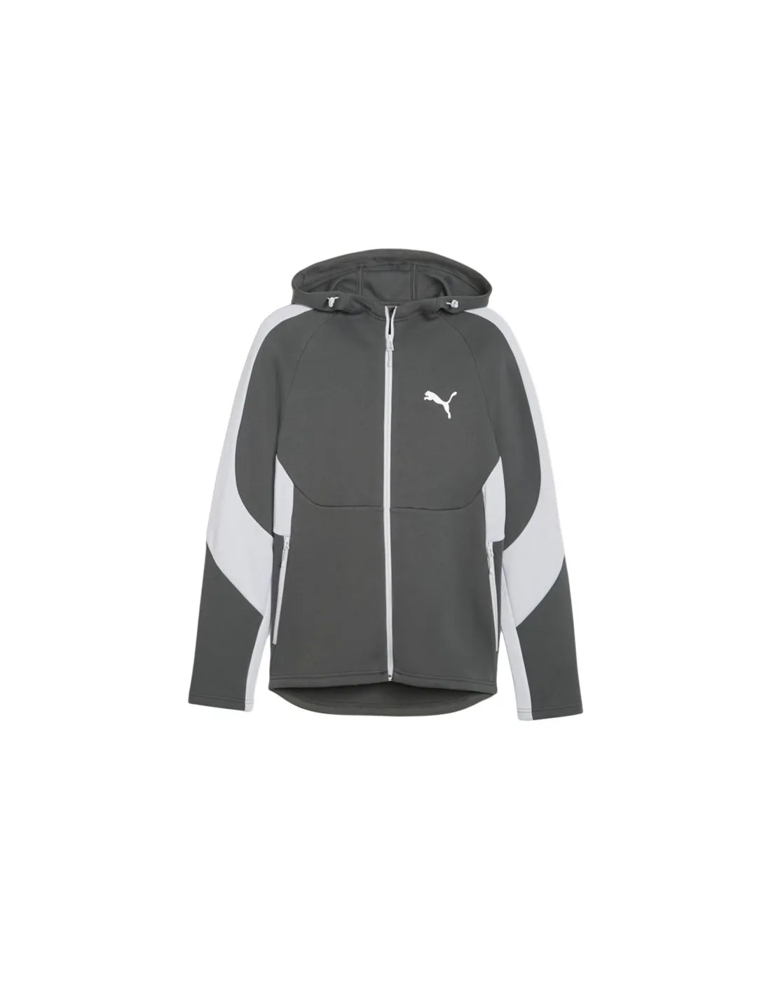 Veste Puma EVOSTRIPE Full-Zip Grey Homme