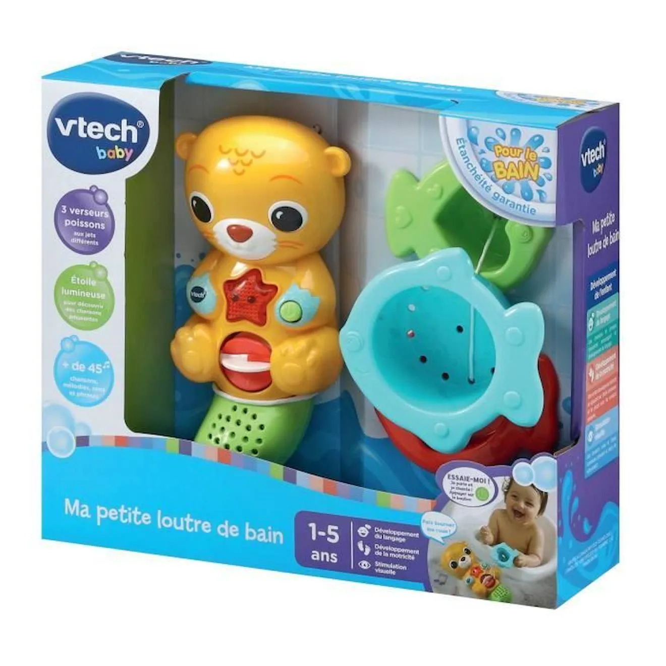 VTECH MA PETITE LOUTRE DE BAIN jaune - Vtech