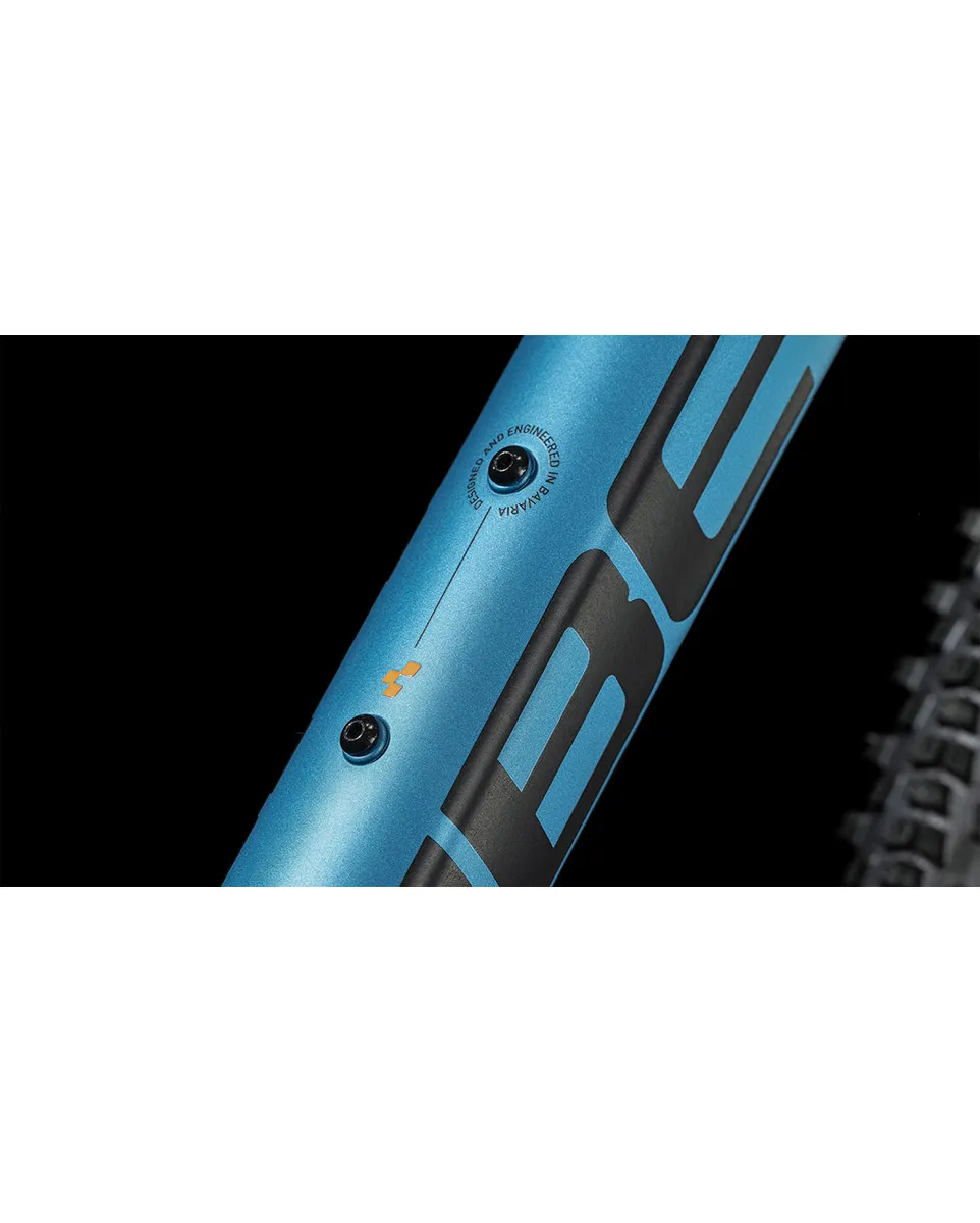 VTT semi rigide Unisexe ATTENTION SLX Bleu/Orange