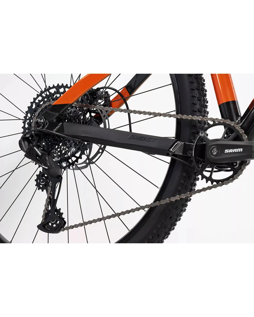 VTT semi rigide Unisexe NIRVANA TOUR Noir/Orange