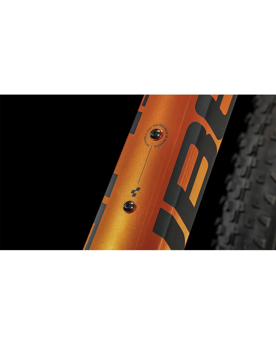 VTT semi rigide Unisexe REACTION C:62 RACE Orange/Noir